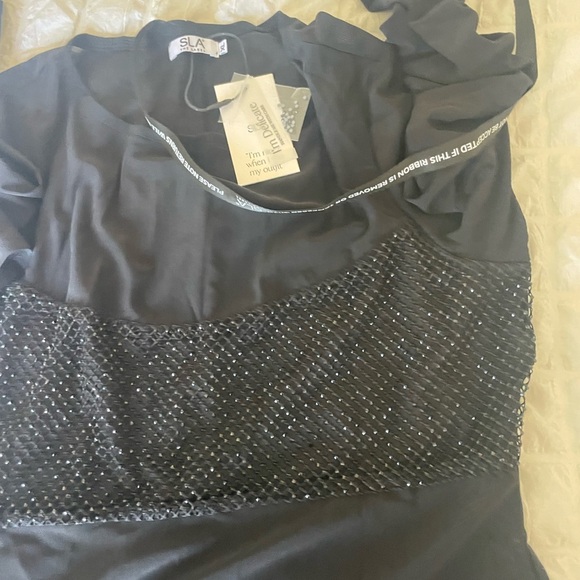 SLA black Soho Midi dress - Picture 10 of 14